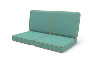 Deep Seating Loveseat Cushions