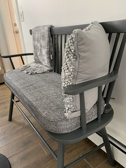 Kitchen bench cushion