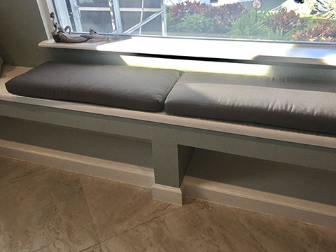 Window seat for our 4 legged daughter