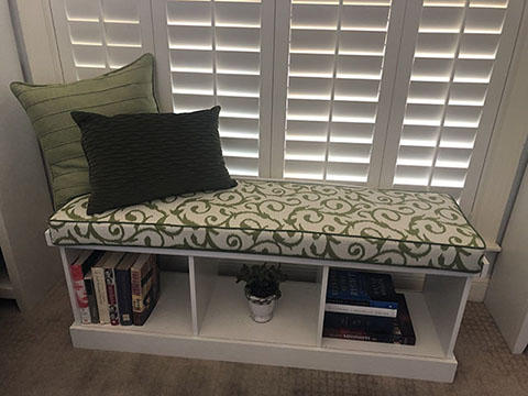 Window Seat in small den