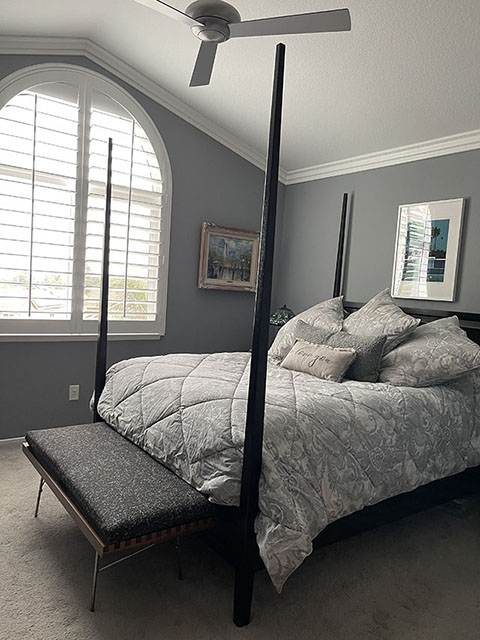 Master bedroom cushion for Nelson bench