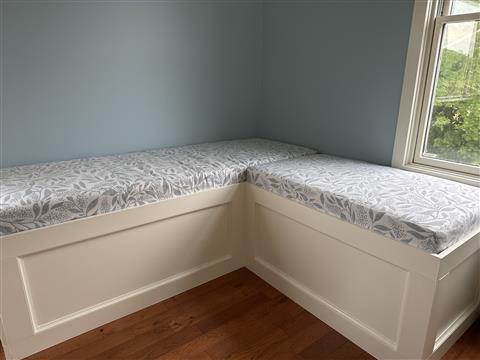 Bedroom corner nook