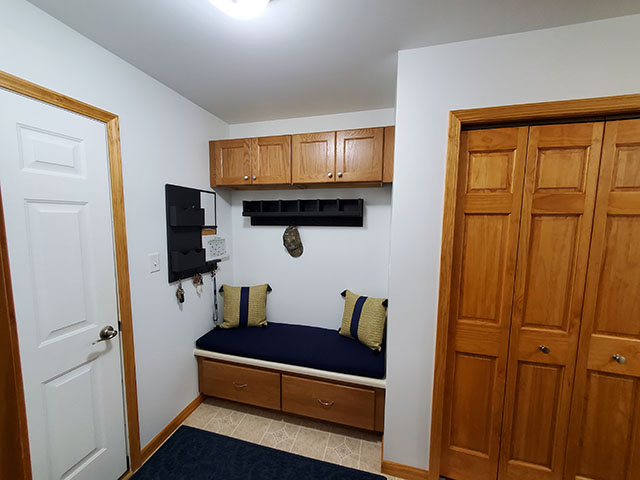 Mud room renovation