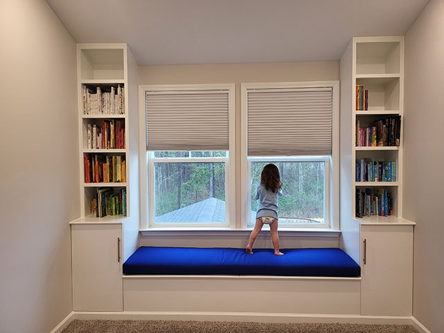 82.5″ Wide  x  21.5″ Deep  x  3″ Thick, Bench