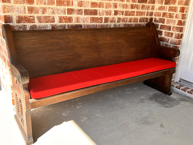 Church Pew cushion