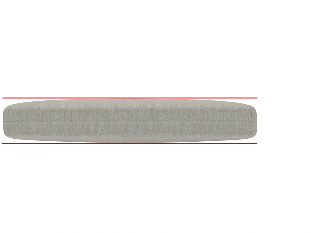 Waterfall/Knife Edge Cushion Thickness