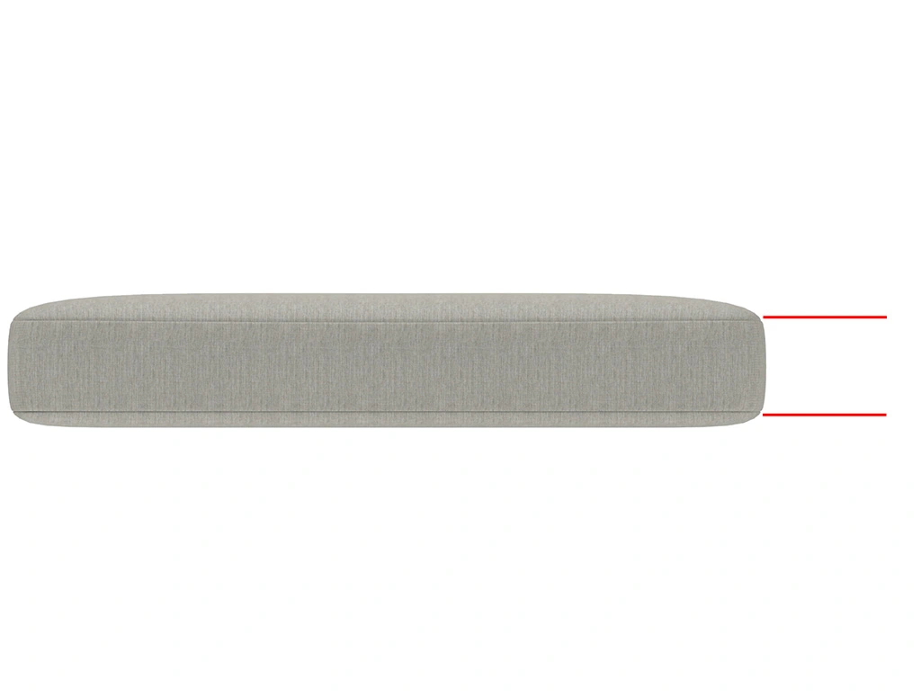 Boxed Edge Cushion Thickness