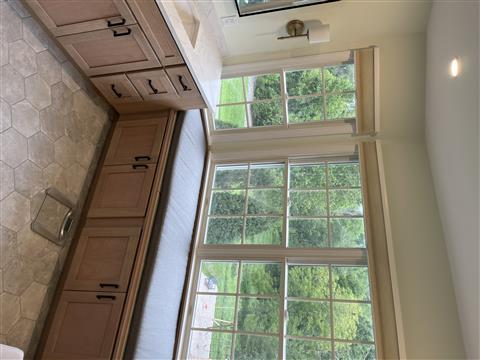 Bathroom bay window cushion